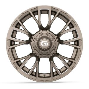 14″ GTW® Vandal Satin Bronze with Machined Accents Wheel - Image 3