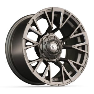 14″ GTW® Vandal Satin Bronze with Machined Accents Wheel - Image 5