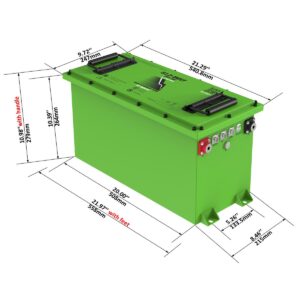 Bolt Energy 51V 105AH Lithium Thin Battery - Image 3