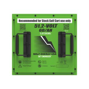 Bolt Energy 51V 60AH Standard Battery Kit for ICON EV Golf Carts - Image 3