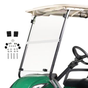 RedDot Yamaha G29/Drive Clear 1/4″ Folding Windshield (Years 2007-2016) - Image 2