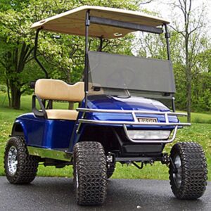 RedDot EZGO TXT Folding 3/16" Tinted Windshield (Years 1994.5-2013) - Image 2