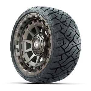 GTW Barricade Satin Bronze 14 in Wheels with 205/35-R14 Maverick Low-Profile All-Terrain Tires – Full Set - Image 10