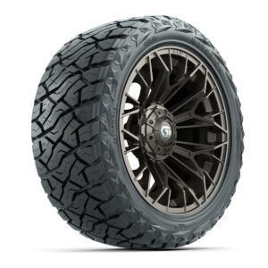 GTW Stellar Matte Bronze 15 in Wheels with 23x10.00-R15 Maverick All-Terrain Tires – Full Set - Image 3