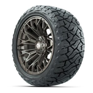 GTW Stellar Matte Bronze 15 in Wheels with 23x10.00-R15 Maverick All-Terrain Tires – Full Set - Image 6