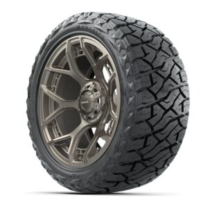 GTW MadJax® Flow Form Evolution Matte Bronze 15 in Wheels with 23x10.00-R15 Maverick All-Terrain Tires – Full Set - Image 2
