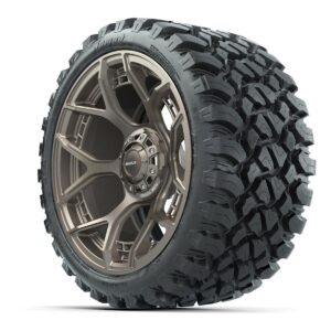 Set of (4) 15" MadJax® Flow Form Evolution Matte Bronze Wheels with GTW® Nomad Off Road Tires - Image 3